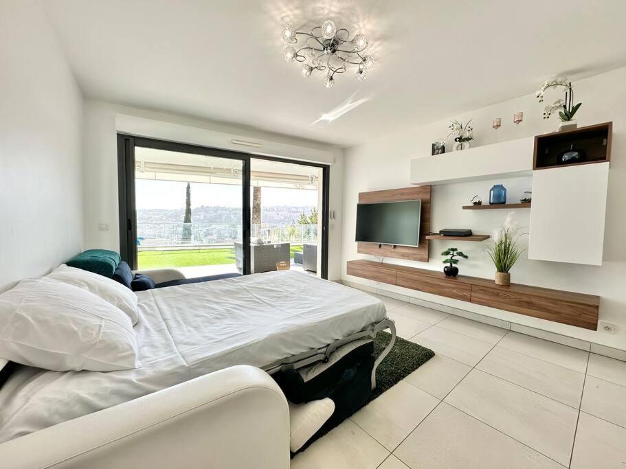 Paradise - Piscine, Clim Et Parking Appartamento Nizza